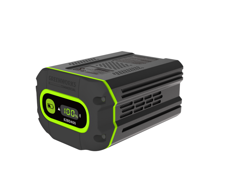 GREENWORKS 82BD400 82 Volt 4 Ah (21700) Battery w/ Bluetooth and