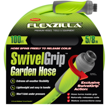 Flexzilla Garden Hose with Swivel Grip Green –