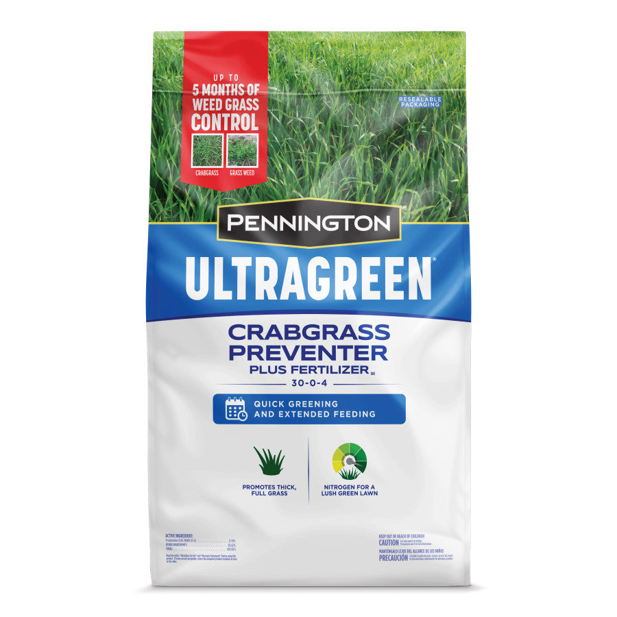 Pennington Ultragreen Fertilizer Crabgrass Preventer Plus 30-0-4 –
